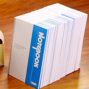 Cuaderno A5 de 210x148 mm, con rayas, encuadernado con espiral, tapa blanda, para escribir y componer, uso de oficina - Product Image 1