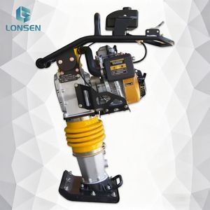 Sidewalk Edge Reinforcement HCR90 Tamping Rammer 10-15m/min <b>Walking</b> Speed - Product Image 4