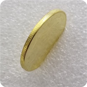 Réplique de la pièce de monnaie en <span class=keywords><strong>or</strong></span> de 50 francs de <span class=keywords><strong>Napoléon</strong></span> III Empereur - Product Image 5