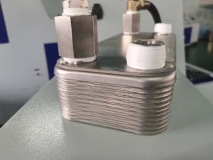 Intercambiador <span class=keywords><strong>de</strong></span> Calor Marino Soldado para Refrigeración, Ahorro <span class=keywords><strong>de</strong></span> Energía, Conveniente, Fabricado en Material Duradero 316L, Certificación CE TUV - Product Image 3