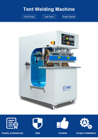 Nouvelle machine de soudage automatique pour bâches en PVC, tentes et abris, avec écran tactile PLC HMI facile à utiliser, pour l'Afrique du Sud et l'Afrique du Nord