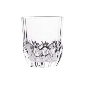 Set regalo per bevande nordiche senza piombo Crystal Logo personalizzato Bubble 230ml vino inciso bicchieri da whisky in vetro personalizzati giapponesi