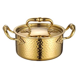 Yolecen 304 ba lớp thép bơm hơi nhỏ lẩu hộ gia đình thương mại một người bếp cảm ứng bếp gas phổ quát - Product Image 1