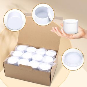 Envases de Metal para Velas de 4 oz, 8 oz y 16 oz, Latas de Metal Vacías Blancas con Tapas y Logotipo Personalizado - Product Image 6