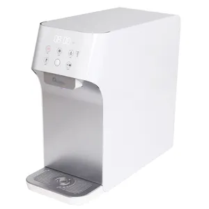 Puretal quente e frio desktop tankless água filtro distribuidor água refrigerador