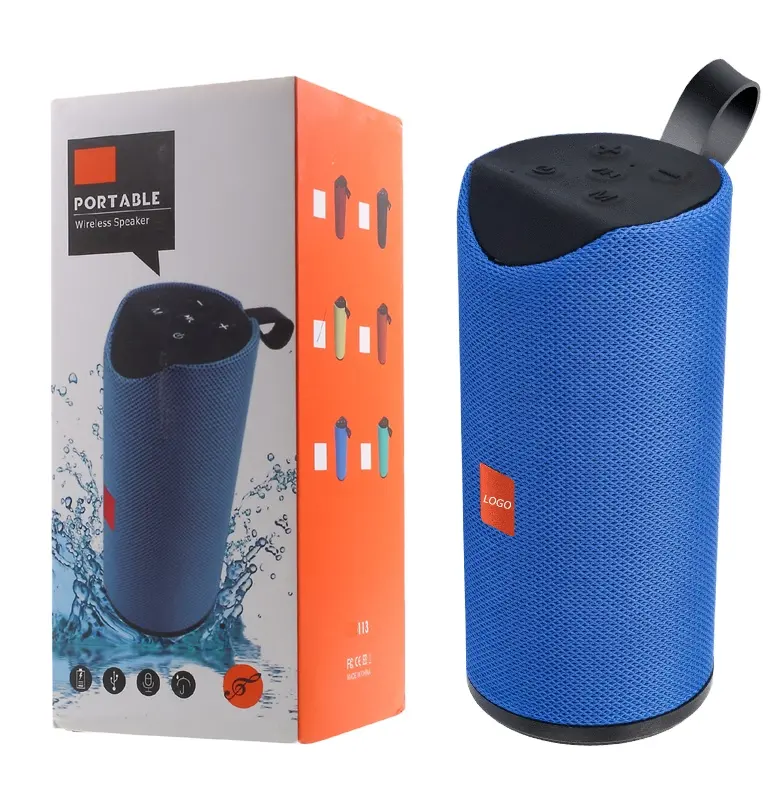 Haut-parleur Ipx6 Mini BTs Haut-parleur extérieur sans fil en tissu portable étanche
