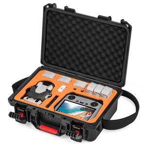 Estuche de Almacenamiento de EVA para Drones, Nuevo, de Viaje, para DJI AIR 3 y Accesorios, Baterías y Correa para Control Remoto - Product Image 1