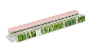 Juego de Mahjong Americano de Lujo, Moderno, Ecológico, Duradero, Plegable y Portátil, con Fichas Acrílicas de Diseño Personalizado en Color Rosa, para Amigos - Product Image 6