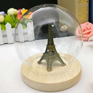 Cloche en verre soufflé transparent en forme de globe, cloche en verre, décoration de luxe pour <span class=keywords><strong>la</strong></span> maison, ornements faits à <span class=keywords><strong>la</strong></span> main - Product Image 1