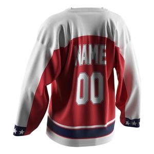 Jersey de Hockey Rosa Personalizado, de Gran Tamaño, con Impresión y Bordado del Fabricante, de Secado Rápido, para Gimnasio - Product Image 2