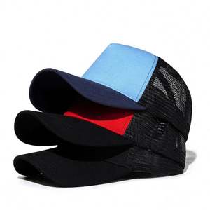 Gorra Trucker Unisex de 5 Paneles con Malla, Logotipo Personalizado, Estilo Deportivo Urbano, Gorra de Béisbol para las Cuatro Estaciones - Product Image 4