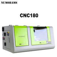 NUMOBAMS CNC180, mini tour à métaux CNC polyvalent pour le traitement des métaux avec système d'exploitation Linux