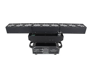 Projecteur de lumière de scène, matrice LED RGBW 4 en 1 avec tête mobile, lumière infinie pour Show <span class=keywords><strong>Club</strong></span>, 9x10W - Product Image 6