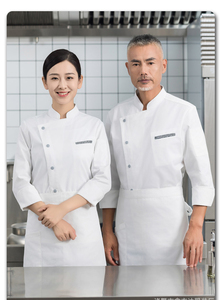 Uniforme <span class=keywords><strong>de</strong></span> Chef Premium <span class=keywords><strong>de</strong></span> Manga Larga y Transpirable para Hombre, Ropa <span class=keywords><strong>de</strong></span> Trabajo <span class=keywords><strong>de</strong></span> <span class=keywords><strong>Cocina</strong></span> <span class=keywords><strong>de</strong></span> Alta Gama para Chefs y Catering <span class=keywords><strong>de</strong></span> Hoteles - Product Image 2