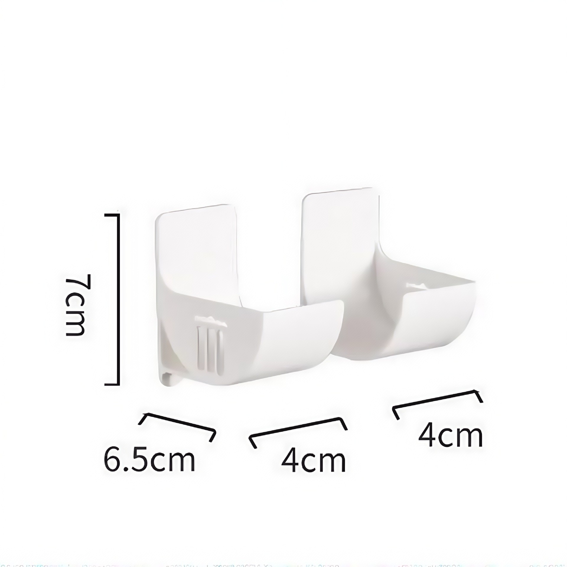 White [2-pack] OPP