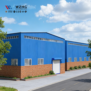 อาคารโครงสร้างเหล็กสำเร็จรูปสำหรับอพาร์ทเมนต์และคลังสินค้า โครงเหล็กชุบสังกะสีแบบจุ่มร้อน ดีไซน์อุตสาหกรรม รวดเร็ว - Product Image 1