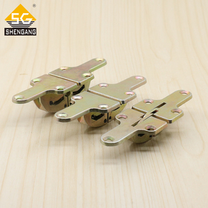 European Design Flip Top Concealed <b>Table</b> <b>Folding</b> Hinge Hardware 40mm X 108mm Zinc-Alloy Soft Closing 180 Degree - Product Image 1