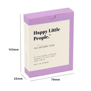 Tarjetas de aprendizaje de diseño personalizado para niños, tarjetas cognitivas, a granel, impresión personalizada - Product Image 2