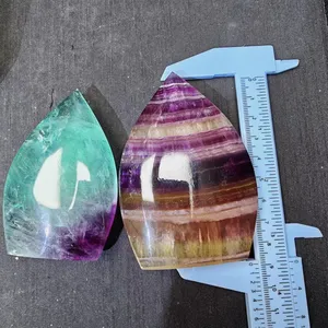 Bán buôn chữa bệnh pha lê bán Hot Fengshui thủ công tự nhiên Kẹo fluorite trang trí cho quà tặng