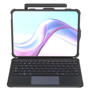Étui Folio Clavier Anti-Chute Durable pour <span class=keywords><strong>iPad</strong></span> A16 avec Coins Renforcés - Housse Anti-Rayures pour Utilisation Scolaire - Product Image 5