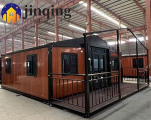 Casa Container Prefabbricata Moderna Standard Australiano, Portatile, Pieghevole ed Espandibile da 40 Piedi, Casa Mobile Prefabbricata con 2-3 Camere da Letto - Product Image 4