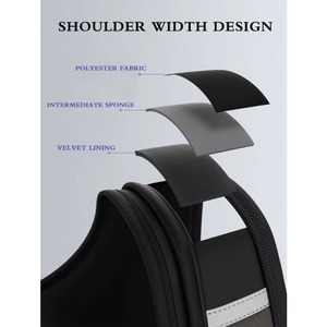 Gilet lesté en polyester, ensemble d'équipement de fitness discret, sac d'entraînement de course pour étudiants - Product Image 4