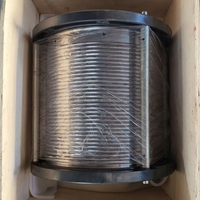 Tambour de treuil électrique Konecranes QC 10 tonnes, câble métallique de 9 mètres, référence 52281284