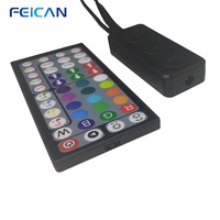 Juego de Tiras de Luces LED RGB Inteligentes, Cuerpo de PVC de Alta Calidad con Control de Intensidad, Tiras LED Flexibles para Iluminación de Paisajes
