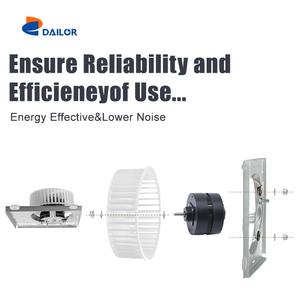 Thay thế bánh quạt quạt hút 120V 1/60HP 822H, M600, M601, M602, M604, M622, M630, M631, M632, M633P cho máy hút mùi nhà tắm - Product Image 3