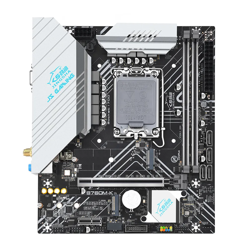 Placa-mãe B760 LGA 1700 com suporte para Intel Core i3i5i7 CPU DDR4 3200mhz Memória de canal duplo SATA3 M.2 B760M-K Placa-mãe