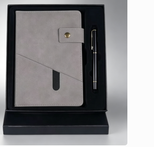 Offres Spéciales : Ensemble de Carnets à Couverture Rigide en Cuir Magnétique <span class=keywords><strong>pour</strong></span> Planification, avec Stylo, Motif Feuille Verte, <span class=keywords><strong>pour</strong></span> le Marquage de Marques - Product Image 5