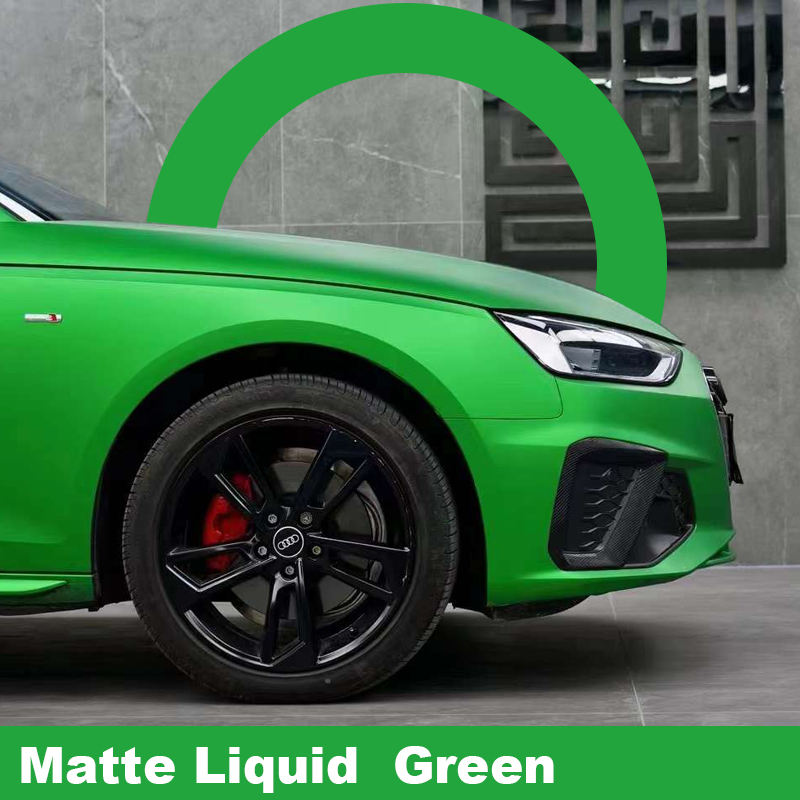 Vert liquide mat
