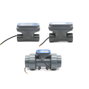 Medidor de Flujo Electrónico de Contracorriente Dijiang ZJPVC-BT01 5-24V con Pantalla de Flujo Total L GAL M3 QTS, Brida de 20-90mm para Piscina - Product Image 1