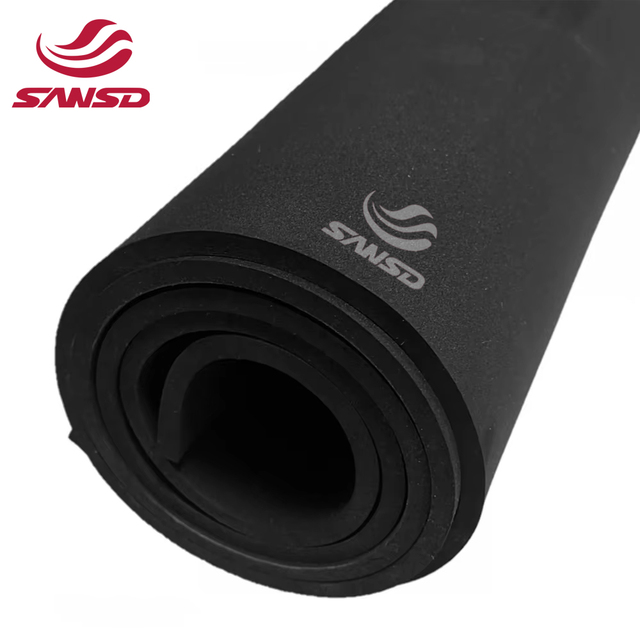 Wholesale Factory Manufacturer Black Rubber EVA Sheet Roll Soft Material Insole Liner Footwear Materials Insole Foams & Boards