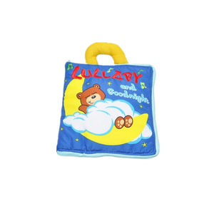 Bebé niños de mano durmiendo Teddy Rustling <span class=keywords><strong>libros</strong></span> de tela infantil - Product Image 1
