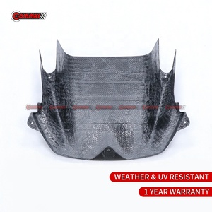 Piezas de Auto de Fibra de Carbono Seca de Calidad Brillante, Estilo OEM, Ventilación Delantera para Parachoques de Ferrari SF90 - Product Image 6