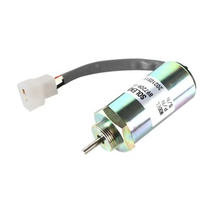 897209-1152 ปิดวาล์วโซลินอยด์ 897209-1152 สำหรับฮิตาชิ MV2-40 EX4U EX40U EX55 EX58 ZX40U เครื่องยนต์ 4LE1 4LE2 หยุดโซลินอยด์ 24V - Product Image 2