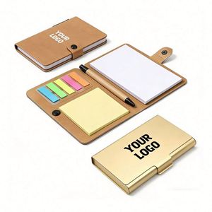 Promotional Business Gift Notepad with Pen and <b>Sticky</b> <b>Notes</b> Folding Memo Pads for School Office Small Notebooks Wholesale - Product Image 1