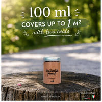 16 MERLIN 100 ml LaChalk, l'évolution de la peinture à la craie. Où la craie rencontre la résine : Peinture hybride craie-résine fabriquée en Italie.