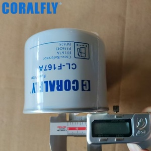 ชิ้นส่วนเครื่องยนต์ดีเซลกรองน้ำมันเชื้อเพลิง FF167A P556245 BF825 SN001 P917x สำหรับรถบรรทุก - Product Image 2