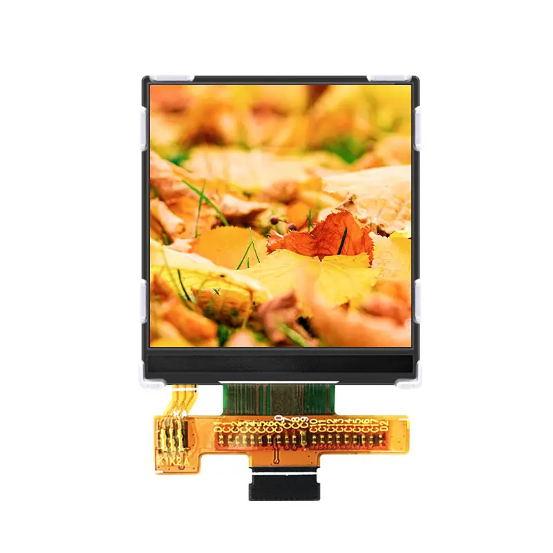 Hot Selling Spi Interface 176*176 Driver IC ST7301 Transflective Lcd 1.28 Square Smart Watch Lcd