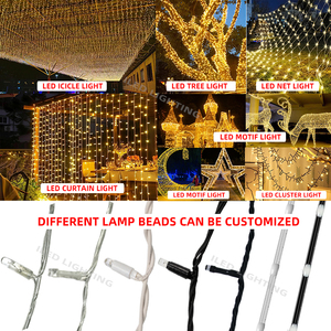 Guirlande Lumineuse LED Micro Cuivrée Scintillante Multicolor 10m 20m 30m 50m 100m pour Décoration de Noël - Product Image 2