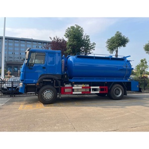 รถบรรทุกดูดสิ่งปฏิกูล Sinotruk HOWO TX 4x2 ใหม่เอี่ยม ขนาด 10 ลูกบาศก์เมตร 280 แรงม้า พวงมาลัยซ้าย พร้อมปั๊มดูดสิ่งปฏิกูล - Product Image 2