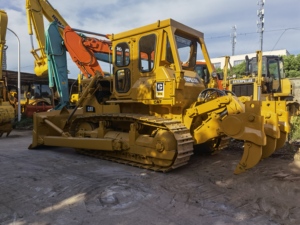 รถดันดิน CAT D7G มือสองคุณภาพสูง รุ่นปี 2023 เครื่องยนต์ 90 แรงม้า กำลังดัน 8.6 เมตร อุปกรณ์หนัก ราคาถูก กำลังลดราคา - Product Image 5