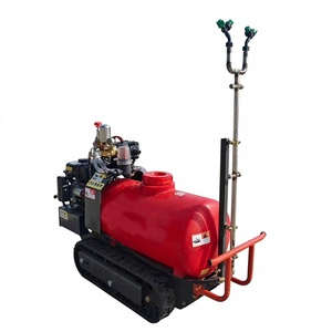 Vente directe usine – Pulvérisateur chenillé autopropulsé 100L avec télécommande, pulvérisation assistée par air, système hydraulique – Outils agricoles - Product Image 3