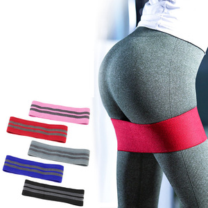 每套<span class=keywords><strong>3</strong></span>件纯棉乳胶丝室内瑜伽张力带对接腿正确蹲下训练环弹性圈阻力带 - Product Image 6