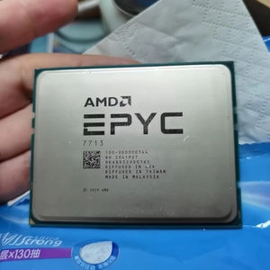 EPYC 7003シリーズ <span class=keywords><strong>AMD</strong></span> EPYC 7713 100-000000344 3.67GHz 64コア 128スレッド 256MB L3キャッシュ ソケットSP3 225W CPUサーバープロセッサ - Product Image 1