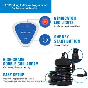 Sistem Detoksifikasi Profesional <span class=keywords><strong>Spa</strong></span> Kaki Ionik Inframerah Mesin Pijat Kaki Inframerah untuk Relaksasi yang Efektif - Product Image 4