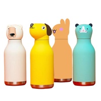 Tapa de Silicona Personalizada con Cabeza de Animal, Panda, Jirafa, Unicornio, Tapa para Termo, Tapa de Botella de Dibujos Animados de Grado Alimenticio, Resistente al Calor