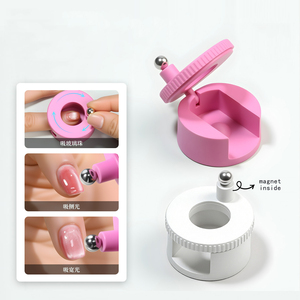 Nuevo Imán Automático para Uñas Ojo de Gato 2026, Sin Necesidad de <span class=keywords><strong>Aprender</strong></span>, para Principiantes, Magnetismo Fuerte, Adsorción Instantánea, Cuentas de Vidrio de Haz Amplio - Product Image 1